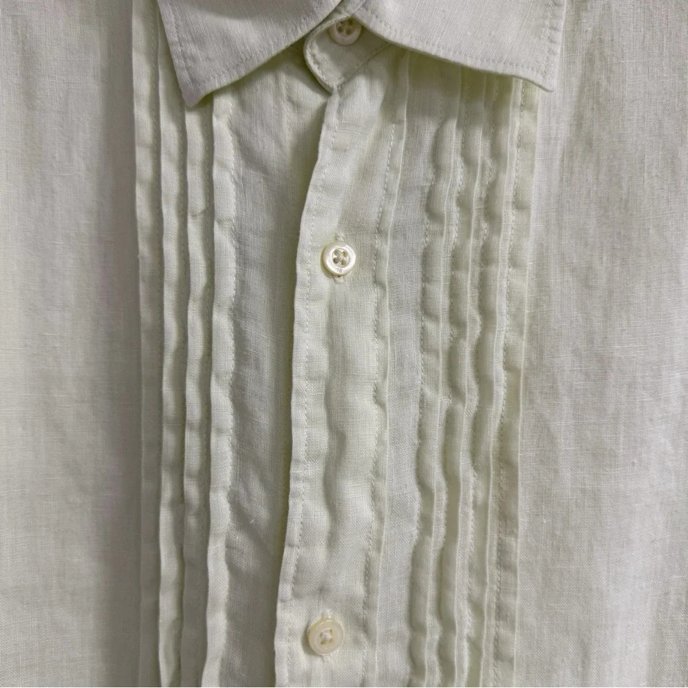 Banana Republic Linen Shirt Size L